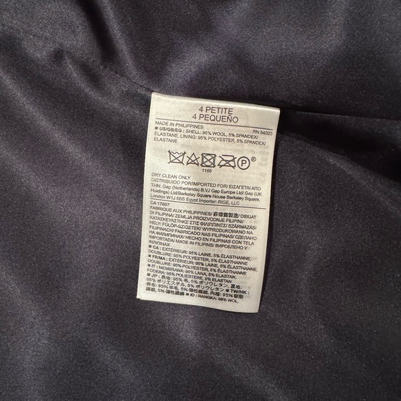 Banana Republic wool jacket - size 4 - Picture 3 of 5